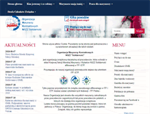 Tablet Screenshot of omk.org.pl
